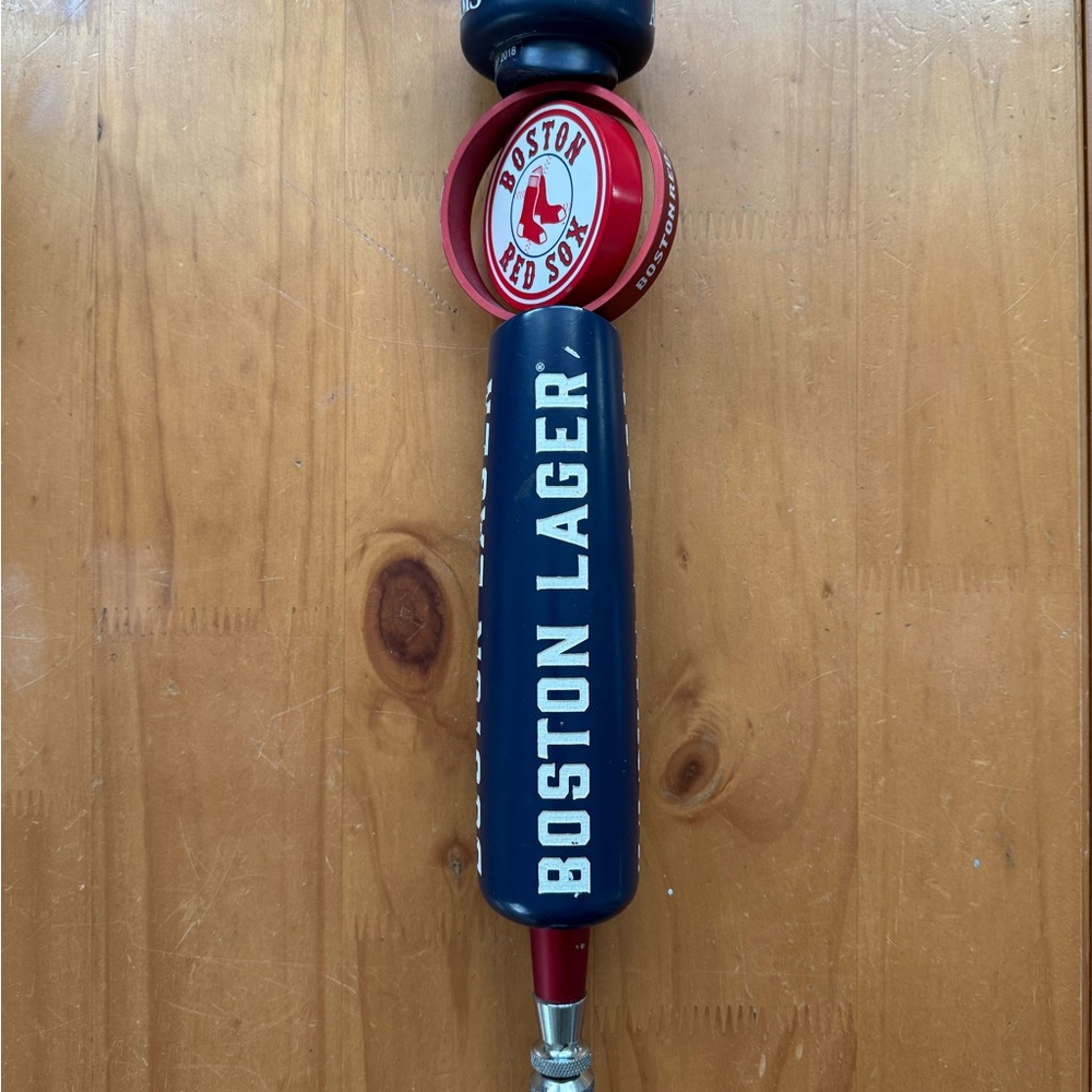 Boston Lager Tap Handle - Boston Red Sox